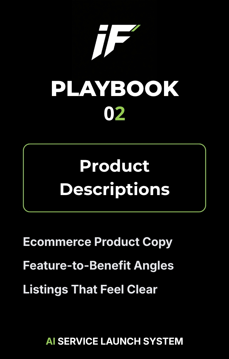 Product Descriptions playbook cover